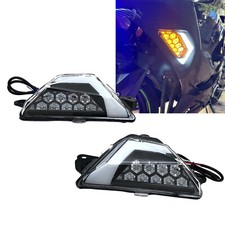LED Turn Signal Light For KAWASAKI NINJA 300 400 650 ZX-6R ZX-25R ZX4R Clear ka