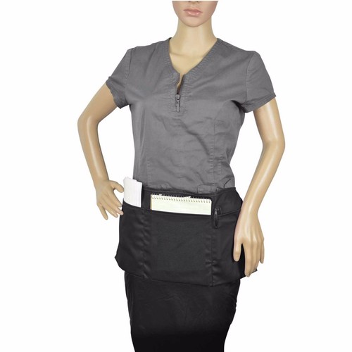 Cleaning Waist Half Bib Apron Kitchen Heavy Duty 3 Pocket Dining Cooking 6 Color - Picture 5 of 35