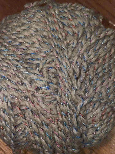 VINTAGE Schachenmayr Nomotta Yarn Intervall F5552 Gray w Multi - Picture 3 of 4