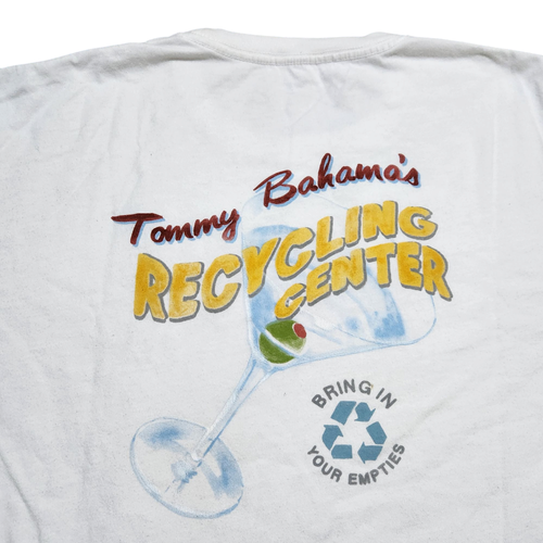 Tommy Bahama T-Shirt XL Men Double Sided Graphic Martini Glass Relax - Picture 18 of 19
