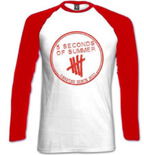 Image of 5 seconds of summer raglan shirt