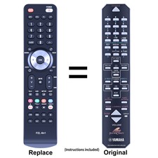 New CRX-E400/E300 RDS V891340 For Yamaha Replacement Remote Control CDX-E400