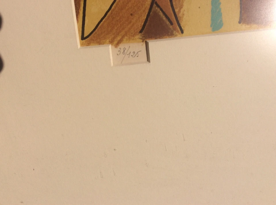 Pareja Alchimique de Je Reve Portafolio - Artista Andre Masson - 38/1215 Foto 4 de 4