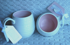 SOPHIE CONRAN Portmeirion SPRING Offer! COLOUR POP 2x HONEYPOT mug0.31l PINK BN!