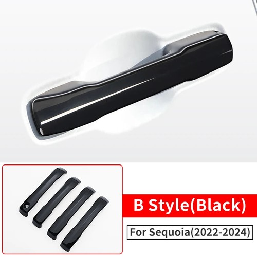 Outside Door Handles Decoration Sticker For 2022 2023 2024 Toyota Tundra Sequoia - Picture 17 of 18
