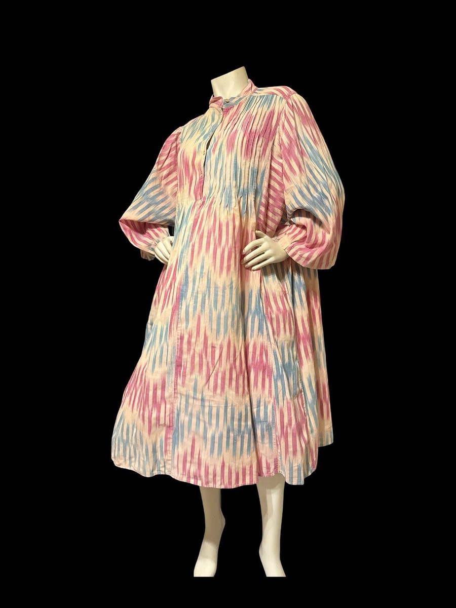 Sultana by Adini Vintage 70s Southwestern TENT Dress India Rare 20