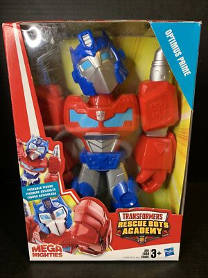 Transformers Playskool Heroes Mega Mighties Rescue Bots Academy Optimus Prime