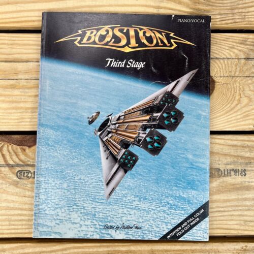 BOSTON THIRD STAGE PIANO VOCAL SONGBOOK w/FOLD OUT POSTER