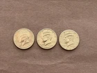 1990 1991 1992 KENNEDY HALF DOLLAR set of 3 coins Philadelphia mint Circulated