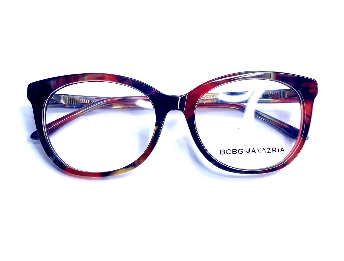 New BCBG Maxazria Red Cat Eye Glasses Italy Serissa Black  display picture 1