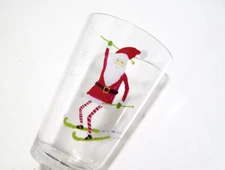 Pottery Barn Kids Christmas Holiday Santa Tumbler Drinking Cup Set of 4 New