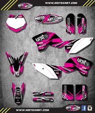 custom Graphics kit DIGGER PINK style fits KTM 50 2009 - 2015 stickers decals mx