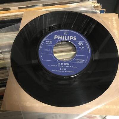 Vicky Leandros - Du warst ein Spiel / Die letzte Lüge 7'' Rare Pop Vocal Italy Philips