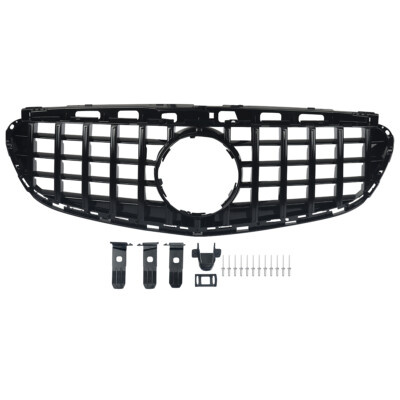 Black Front Upper Grille for 2014-2016 MERCEDES E Class W212 GT 