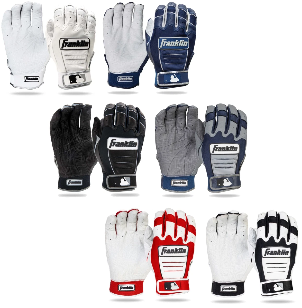 Franklin sports mlb cfx pro hotsell batting gloves