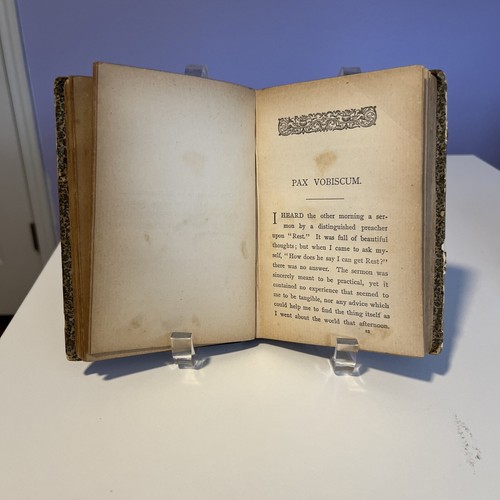 1891 Adressen Hardcover Buch - Henry Drummond Christentum Willie Gentry signiert - Bild 12 von 15