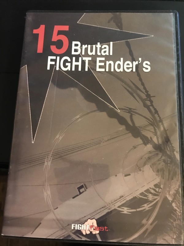 15 Brutal Fight Ender's DVD 2-Disc Set Navy SEALS Hand-2-hand Fighting Fightfast