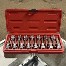 Mac Tools Sxab15b 13 Pc Metric Sae Ball Hex Bit Complete Socket Set