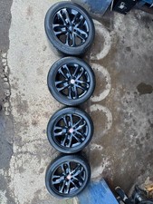 17" JAGUAR S TYPE AQUILA ALLOY WHEELS AND TYRES 225 55 17 1X43-1007-CB 7Jx17 X4