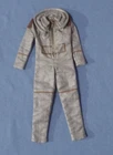 Vintage Barbie Clothes -Vintage Barbie 1641 Miss Astronaut Silver Space Suit