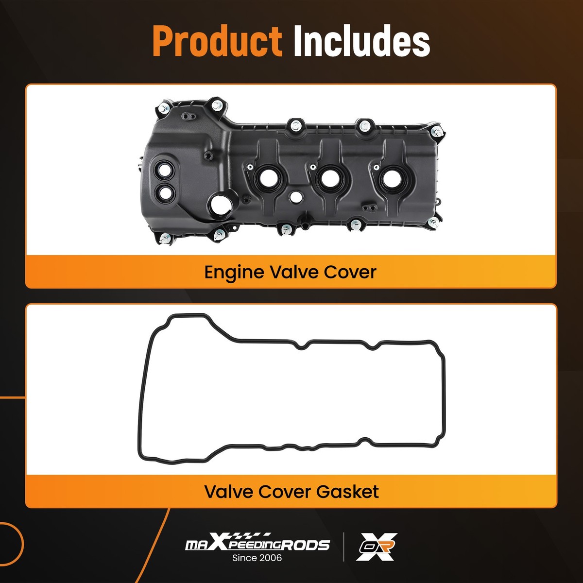 Engine Valve Cover w/Gasket LEFT Side for Ford Edge Explorer 2011