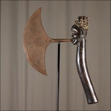 89815) Zeremonial-Beil Bamileke Kamerun Afrika AFRIKANISCHE KUNST