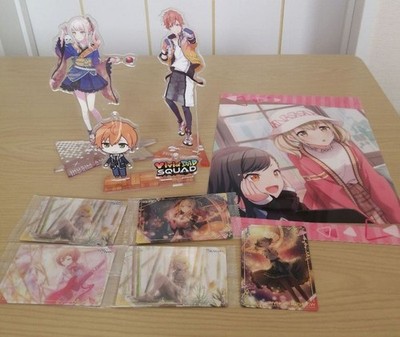 Project Sekai Vivid BAD SQUAD Acrylic Stands & Cards Bundle