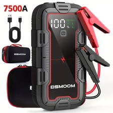 7500A Auto Starthilfe Ladeger&auml;t KFZ Booster 21800mAh Powerbank + Tasche