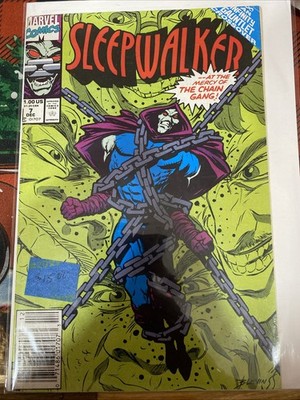 Marvel Comics Sleepwalker #7 December 1991 Edition
