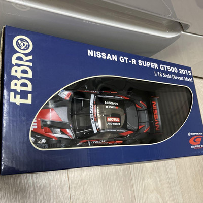 エブロ NISSAN GT-R SUPER GT GT500 2015 1/18 Ebbro 1:18 Nissan GT-R GT500 #24 Winner Fuji Super GT Series