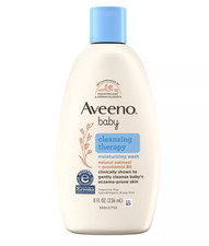 Aveeno Baby Cleansing Therapy Moisturizing Wash - 8 fl oz