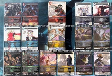 FINAL FANTASY TCG FFTCG JOURNEY OF DISCOVERY OPUS 27 CRHL NON-FOIL SET