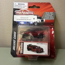 Majorette Deluxe Cars Bugatti Chiron Pur Sport Red BNIP Diecast