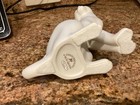 1986 COUNTERPOINT Sleek Tall White Cat Matte Figure 8"X5" Franklin Mint — photo 5