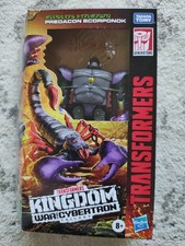 Transformers Generations War for Cybertron Kingdom Deluxe Predacon Scorponok