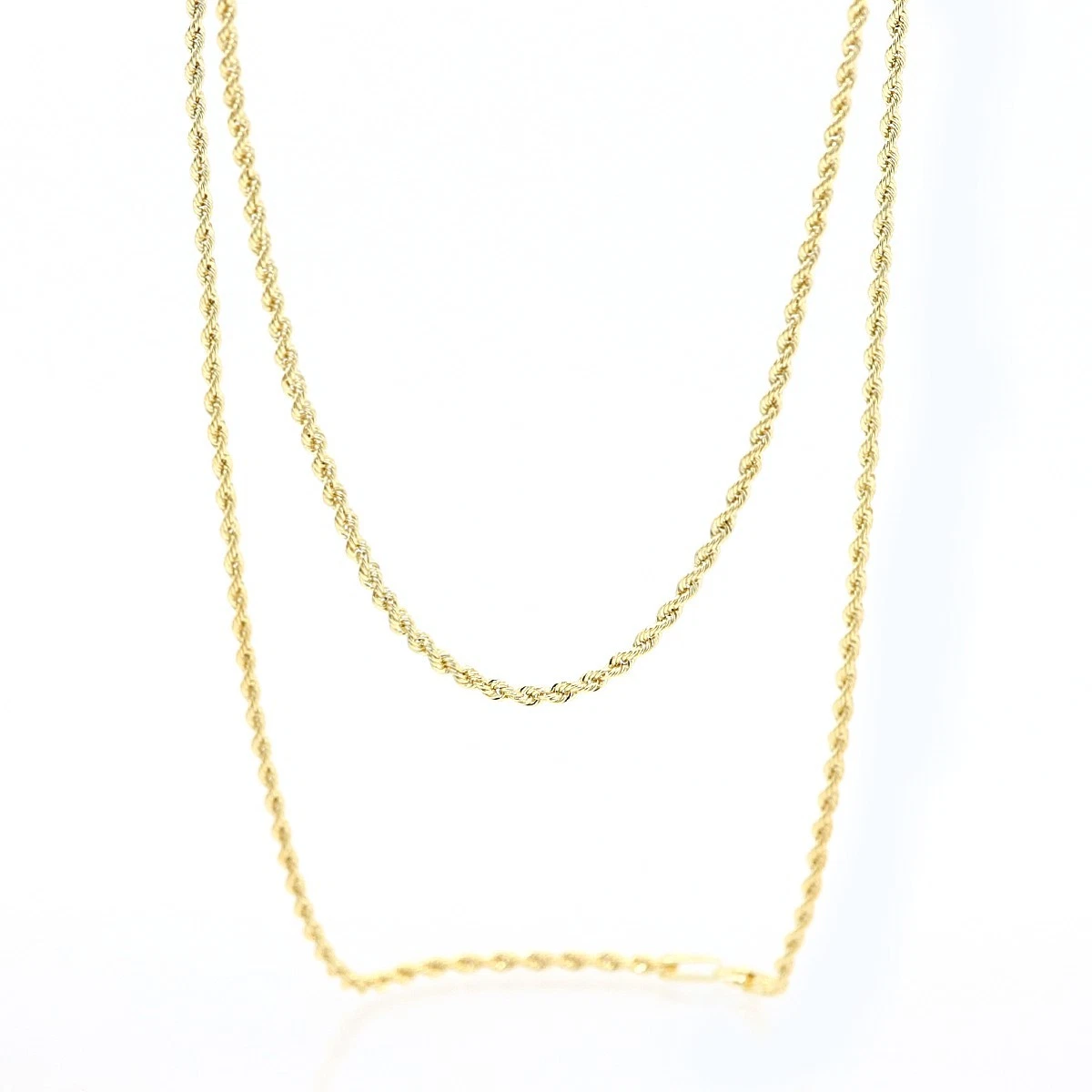 Never Say Never Elegante e delicata collana da donna in oro