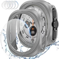 [2+4 Pack] for Samsung Galaxy Watch Ultra 2025 Galaxy Watch 7 Ultra 2024 47mm...