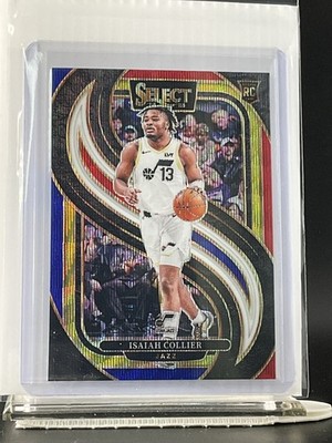 2024-25 Panini Select #279 Isaiah Collier Tri Color Wave - RC - 21951