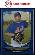 Jack Leathersich 2013 Bowman Chrome Blue Refractors /250 #BCP116 Mets