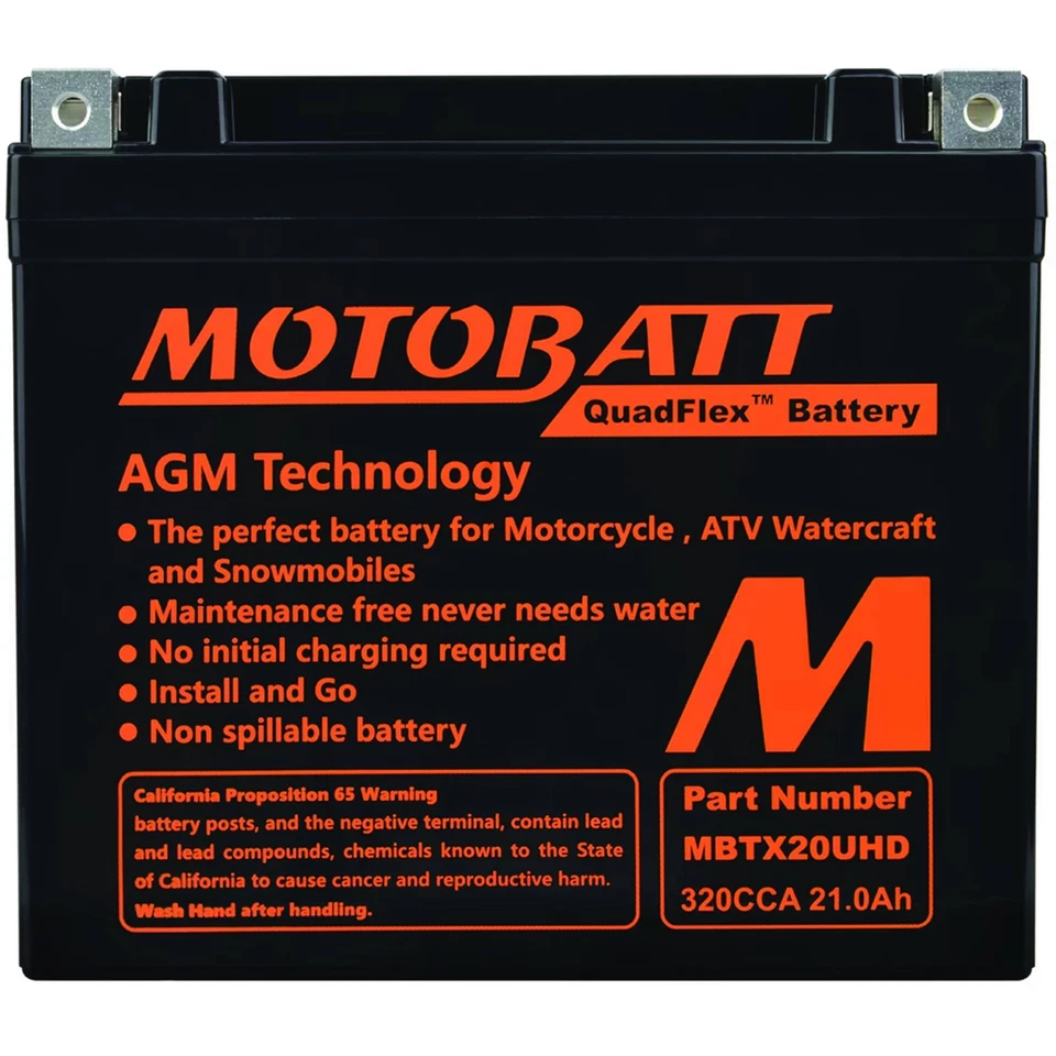 Batería Motobatt para Buell RSS1200 1200cc 91-93 Foto 2 de 4