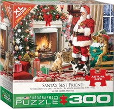 EuroGraphics Santa  s Best Friend 300 pcs XL Puzzle New Sealed