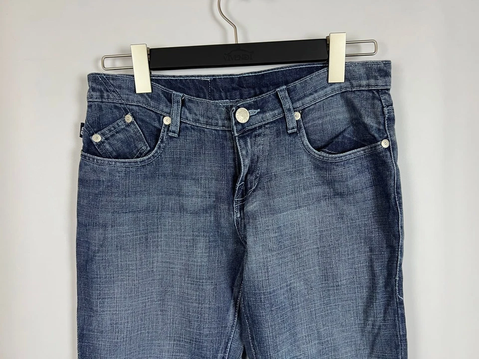 Pantalones de mezclilla para mujer VICTORIA BECKHAM azul Rock & Republic talla 29 Foto 2 de 4