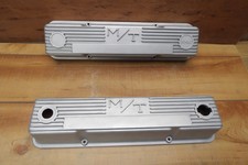 Mickey Thompson Valve Covers Small Block Chevy 327 Finned Aluminum Vintage Mt