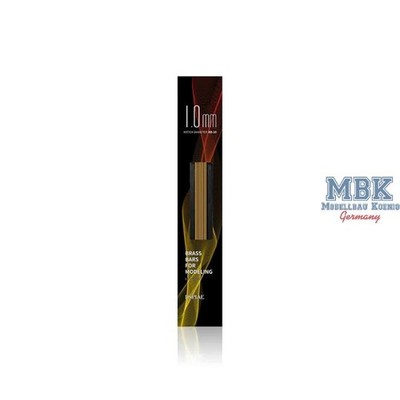 DSPIAE DSP-BB-1.0 DSPIAE Brass Bars for Modeling 1.0mm (8pcs)