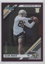 2019 Panini Donruss Rookies Stat Line Season 115/360 Alize Mack #289 0l2