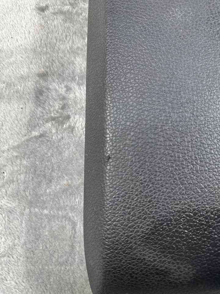 Ford Explorer 2002-2005 consola central cuero negro reposabrazos cubierta tapa superior OEM Foto 3 de 4