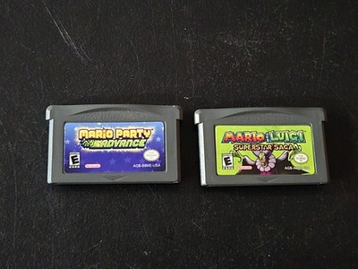 Nintendo Mario & Luigi: Superstar Saga Game Boy Advance & Mario Party Advance