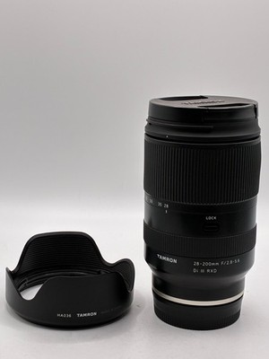 TAMRON 28-200mm f/2.8-5.6 DI III RXD OBJEKTIV für SONY E-MOUNT - 28-200mm - GUT