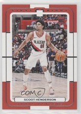 2023-24 Panini Photogenic First Night Scoot Henderson #14 12ri