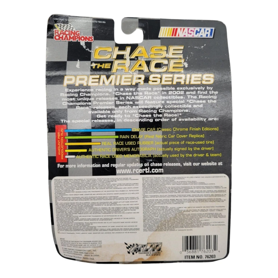 Coche fundido a presión Shrek 26 2002 Racing Champions Chase the Race escala 1:64 NASCAR Foto 2 de 2